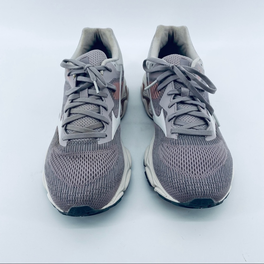 Mizuno Wave Inspire 16 Superflex Running Shoes Women's Size US 9 Gray Peach - Picture 4 of 12